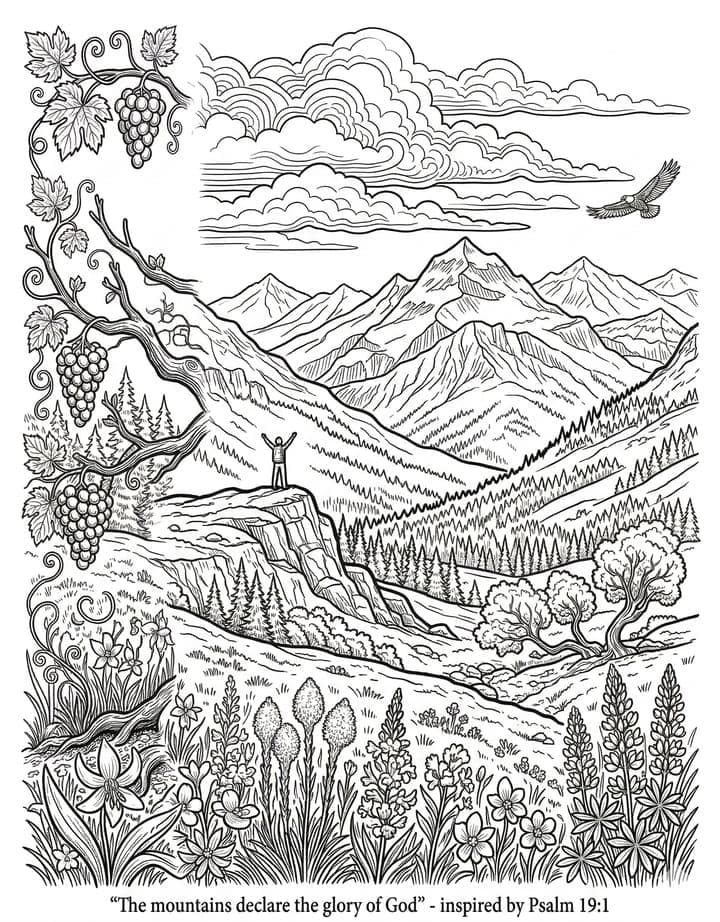 The Mountains Declare His Glory preview