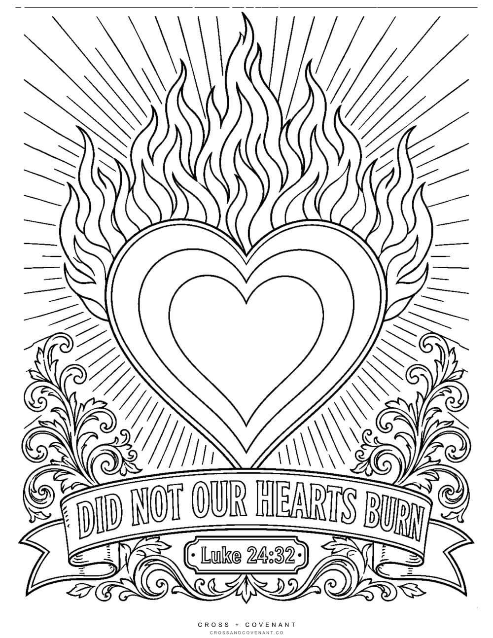 Ember coloring page