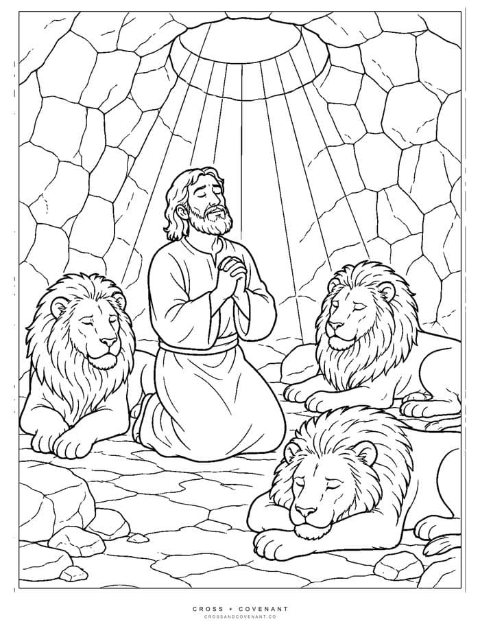 Daniel in the Lion's Den kit preview