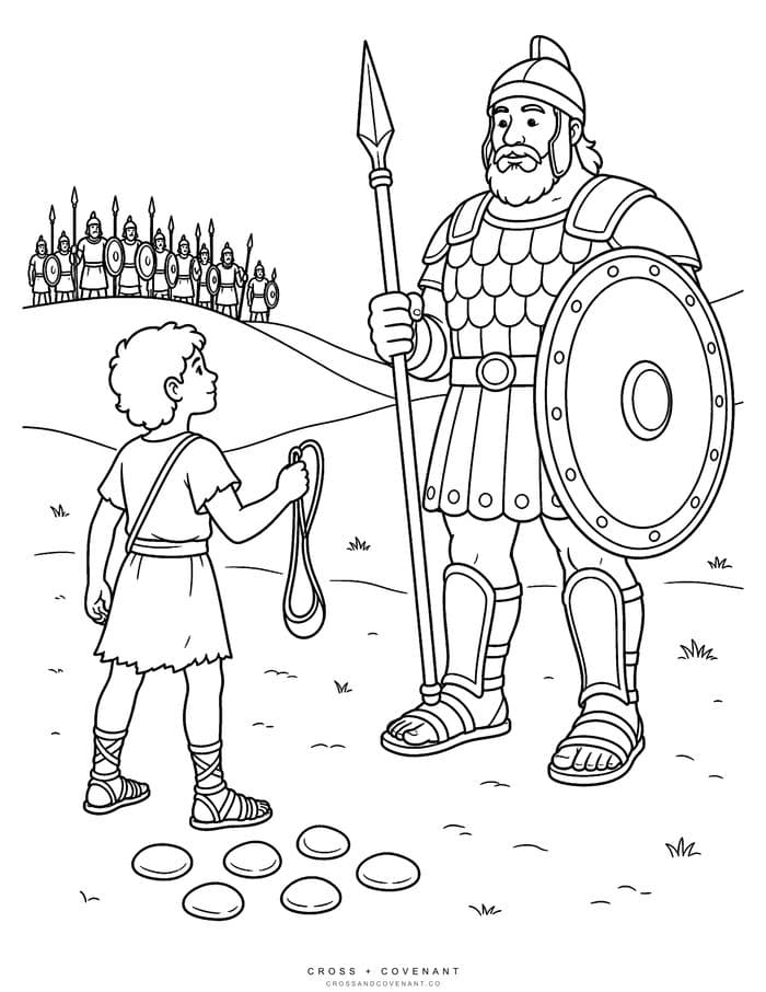 David and Goliath kit preview